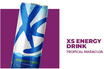 XS ENERGY
DRINK tropical maracujá