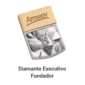 pin diamante executivo fundador