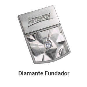 pin diamante fundador