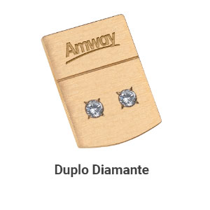 pin duplo diamante