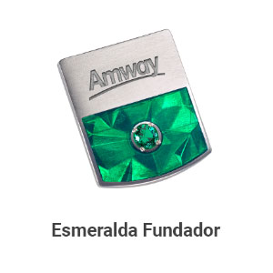 pin esmeralda fundador