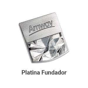 pin platina fundador