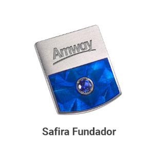 pin safira fundador