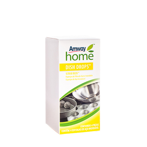 DISH DROPS™ SCRUB BUDS™ Esponja de Aço Inoxidável