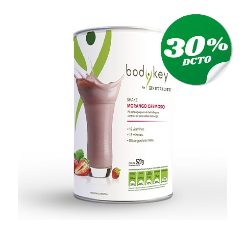 Shake BodyKey Morango Cremoso